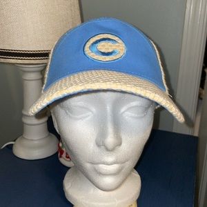Cremieux Straw Cap Hat
